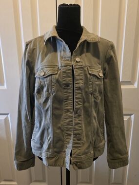 Liverpool Jeans Company Olive Green Jean Jacket XL